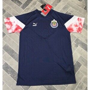 New LIGA MX Puma Chivas Iconic MCS Top Jersey Training 765097-01 MENS SIZE LARGE